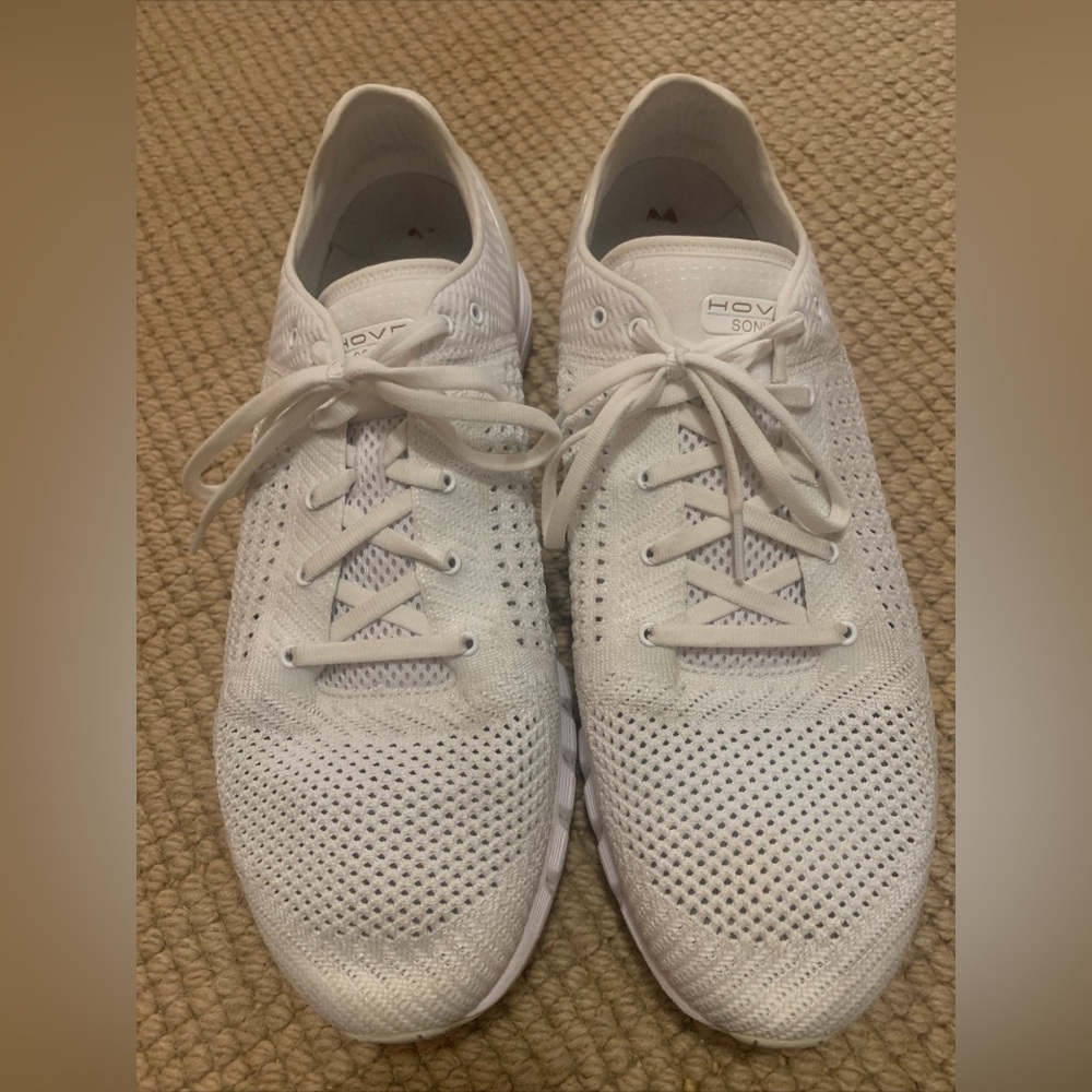 Men’s Running Training Athletic Shoe Size 13 Under Armour HOVR Sonic White Gold - Picture 7 of 11